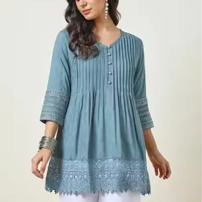 Kurtis & Tunic Tops – Wings2Fashion Category